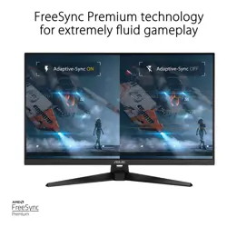 ASUS TUF Gaming Monitor VG32AQA1A 32 inch, 1440P HDR Monitor - QHD (2560 x 1440), 170Hz, 1ms, Extreme Low Motion Blur, FreeSync Premium, DisplayPort, HDMI, HDR-10, Shadow Boost, VESA Wall Mountable,BLACK