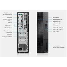 ASUS ExpertCenter D7 SFF D700SC SFF Mini Desktop PC, Intel i7 10th Gen, 16GB RAM, 512 NVMe SSD, DOS