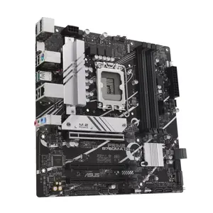 ASUS PRIME B760M-A D4 Motherboard – Intel B760 Chipset, LGA1700, DDR4, PCIe 4.0, Dual M.2, 2.5Gb Ethernet, Micro-ATX