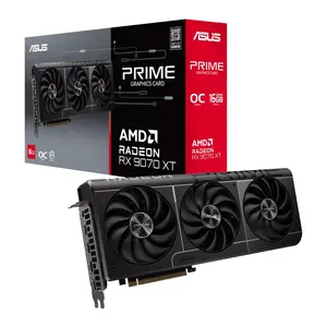 ASUS Prime Radeon™ RX 9070 XT 16GB GDDR6 OC Edition – Overclocked Gaming Graphics Card