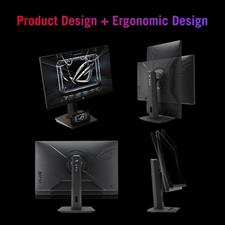 ASUS ROG Strix XG27ACS 27 inch QHD (2560x1440) HDR400 USB-C Gaming Monitor, 180Hz,1ms, Fast IPS, 133% sRGB, Extreme Low Motion Blur Sync, G-Sync Compatible, DisplayWidget, Tripod Socket