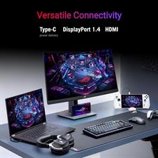 ASUS ROG Strix XG32WCS 32 inch 1440P USB-C Curved HDR Gaming Monitor  - QHD, 180Hz, 1ms, Fast VA, Extreme Low Motion Blur Sync, FreeSync, DisplayWidget, Tripod Socket, AI Technology