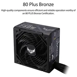 ASUS TUF Gaming Bronze EVO Power Supply – 650W / 750W, 80 PLUS Bronze, ATX 3.1, Active PFC