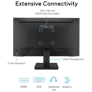 ASUS VA249HG – 23.8″ Full HD IPS Monitor | 120 Hz | Adaptive-Sync & Eye Care | 2-Year Warranty