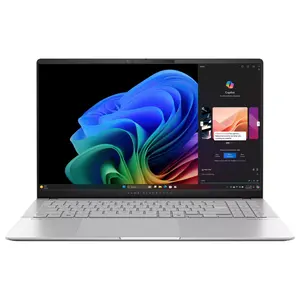 ASUS Vivobook S 15 K5507QA-MA048W Laptop – Snapdragon X Plus X1P-42-100, 16GB LPDDR5X, 1TB SSD, 15.6" 3K OLED 120Hz, Windows 11 (Cool Silver)