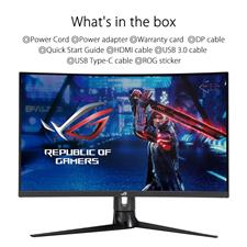 ASUS XG32VC ROG Strix 31.5-inch WQHD 1400P Curved Gaming Monitor with FreeSync Premium Pro 125% SRGB and Extreme Low Motion Blur Sync