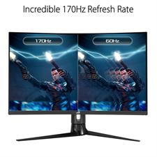 ASUS XG32VC ROG Strix 31.5-inch WQHD 1400P Curved Gaming Monitor with FreeSync Premium Pro 125% SRGB and Extreme Low Motion Blur Sync