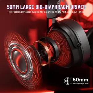 ATTACK SHARK L30 PRO Tri-Mode Wireless Gaming Headset – 7.1 Surround Sound, 50mm Drivers, AI Noise-Canceling Mic