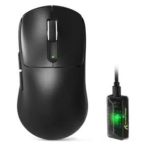 ATTACK SHARK V5 Flagship Wireless Gaming Mouse – PAW3950 MAX, 42,000 DPI, Tri-Mode, 8K Polling, 53g (Black)