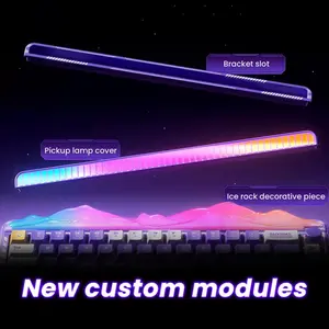 Aula LEOBOG Hi65 CNC Aluminum Mechanical Keyboard (65% Layout, Tri-Mode Wireless/Bluetooth/Type-C, Hot-Swappable, RGB, Metal Knob)