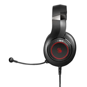 Bloody G220 Neon Gaming Headphone with 3.5mm Jack, Neon LED Lighting & Noise-Cancelling Microphone