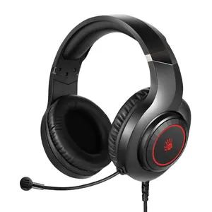 Bloody G220 Neon Gaming Headphone with 3.5mm Jack, Neon LED Lighting & Noise-Cancelling Microphone