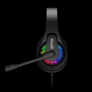 Bloody G230P RGB Gaming Headphone with Stereo Sound, RGB Lighting & Noise-Cancelling Microphone