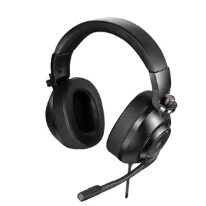 BLOODY G580 HiFi Gaming Headphone – Virtual 7.1 Surround Sound, RGB Lighting (Black)