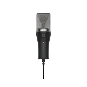 Bloody GM20 USB Gaming Microphone – Cardioid Condenser, Built-in Pop Filter, Volume Control, Plug & Play