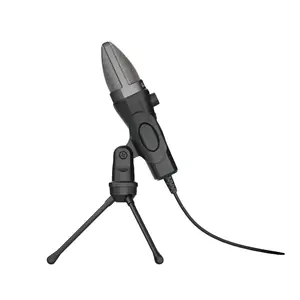Bloody GM20 USB Gaming Microphone – Cardioid Condenser, Built-in Pop Filter, Volume Control, Plug & Play