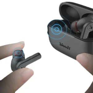 Bloody M30 True Wireless Earbuds – Bluetooth 5.0, 22-Hour Playtime, USB-C Charging 
