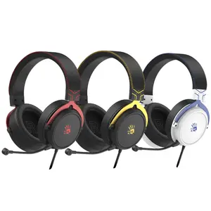 BLOODY M590I Gaming Headphone – Virtual 7.1 Surround Sound, Wired USB/3.5mm (Sports Red, Sports lime, Sports Navy)