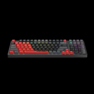 Bloody S98 Mechanical Gaming Keyboard – RGB, Hot Swappable, Sports Red