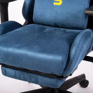 Boost Ascend Ergonomic Chair – Adjustable Lumbar Support, Retractable Footrest, Breathable Mesh Back, Reclining Backrest