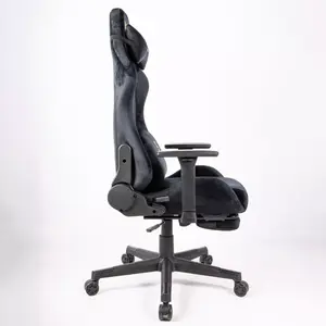 Boost Ascend Ergonomic Chair – Adjustable Lumbar Support, Retractable Footrest, Breathable Mesh Back, Reclining Backrest