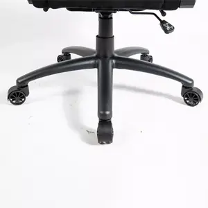 Boost Dominion Ergonomic Chair – Suede Fabric, 4D Adjustable Armrests, Built-in Footrest, 90°–180° Recline