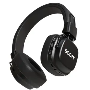 Boost Harmony Retro Wireless Headset – Bluetooth 6.0, 40mm Drivers, 40 Hours Playtime, Multi-Device Pairing