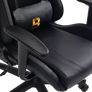 Boost Impulse Gaming Chair – Ergonomic High-Back Design, Adjustable Armrests, Reclining Backrest, Premium Comfort