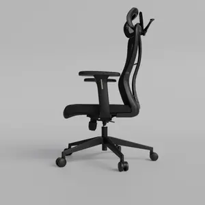 Boost Momentum Ergonomic Mesh Chair – Breathable Mesh Back, 2D Adjustable Headrest, Lumbar Support, Reclining Office Chair, 120kg Capacity