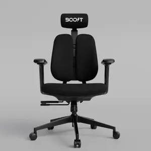 Boost Prism Ergonomic Chair – Modern Office & Computer Chair with Supportive Backrest and Comfortable Seating