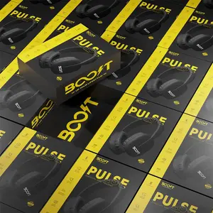 Boost Pulse Wireless ANC Headset – Active Noise Cancellation, Bluetooth 5.3, 40mm Drivers, USB-C Charging