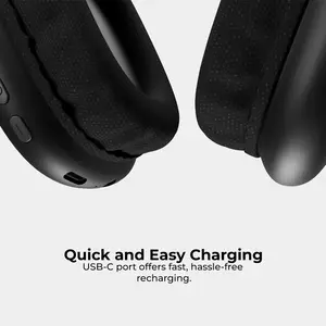 Boost Pulse Wireless ANC Headset – Active Noise Cancellation, Bluetooth 5.3, 40mm Drivers, USB-C Charging