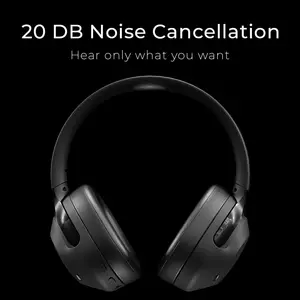 Boost Reverb Wireless ANC Headset – Beige, Dark Blue & Matte Black, Spatial Audio, 20dB ANC, Bluetooth 6.0
