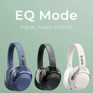 Boost Reverb Wireless ANC Headset – Beige, Dark Blue & Matte Black, Spatial Audio, 20dB ANC, Bluetooth 6.0
