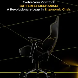 Boost Supreme Ergonomic Gaming Chair – High Quality Leather, 4D Adjustable Armrests, Class 4 Gas Lift, 180kg Capacity