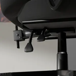 Boost Surge Pro Ergonomic Chair – Adjustable Lumbar Support, Retractable Footrest, 4D Armrests, High-Back Mesh Design