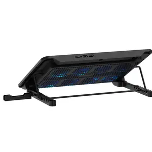 Rapoo CF300 Laptop Cooling Pad – 8 Cooling Fans, 2600 RPM, 7-Level Adjustable Stand, Up to 17" Laptops
