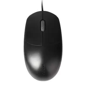 Rapoo N100 Wired Optical Mouse – 1600 DPI, Ambidextrous Design, USB Plug & Play
