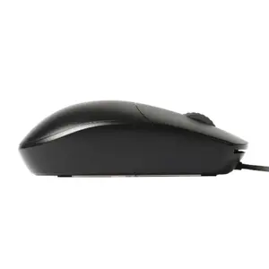 Rapoo N100 Wired Optical Mouse – 1600 DPI, Ambidextrous Design, USB Plug & Play