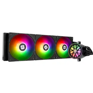 Thermalright Aqua Elite 360 ARGB V6 AIO Liquid CPU Cooler – 360mm Radiator, Triple 120mm PWM ARGB Fans – Black / White