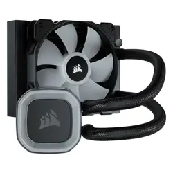 Corsair H55 RGB 120mm Liquid CPU Cooler (Black) | SP120 RGB ELITE Fan, Compact & Vibrant AIO