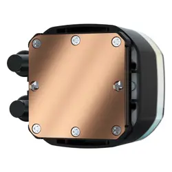 Corsair H55 RGB 120mm Liquid CPU Cooler (Black) | SP120 RGB ELITE Fan, Compact & Vibrant AIO