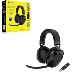 Corsair HS65 Wireless Multiplatform Gaming Headset with Bluetooth - Dolby Audio 7.1 - Omni-Directional Microphone - iCUE Compatible - PC, Mac, PS5, PS4, Mobile - Carbon