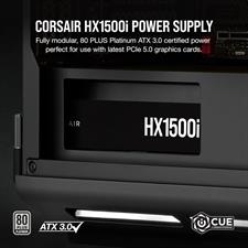 Corsair HXi Series™ HX1500i Fully Modular Ultra-Low Noise Platinum ATX 1500 Watt PC Power Supply