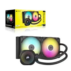 Corsair iCUE LINK TITAN 280 RX RGB Liquid CPU Cooler (Black) | 280mm AIO, Elite Performance, iCUE LINK Hub Included