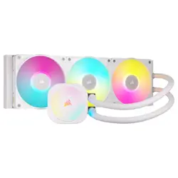 Corsair iCUE LINK TITAN 360 RX RGB Liquid CPU Cooler - White | 360mm AIO, Elite Performance, iCUE LINK Hub Included