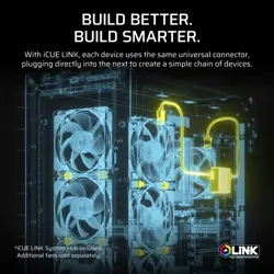 Corsair iCUE LINK TITAN 360 RX RGB Liquid CPU Cooler - White | 360mm AIO, Elite Performance, iCUE LINK Hub Included