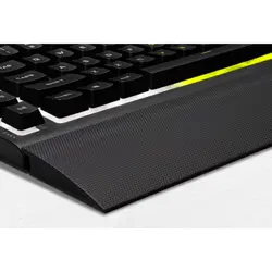 Corsair K55 RGB PRO Membrane Wired Gaming Keyboard – IP42 Dust and Spill-Resistant – 6 Macro Keys with Elgato Integration – iCUE Compatible – QWERTY NA – PC, Mac, Xbox – Black