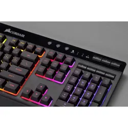 CORSAIR K57 RGB Wireless Gaming Keyboard - SLIPSTREAM Wireless, Bluetooth, Per-Key RGB, 6 Macro Keys