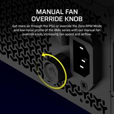 CORSAIR RM1000x Fully Modular Low-Noise ATX Power Supply – ATX 3.1 Compliant – PCIe 5.1 Support – Cybenetics Gold Efficiency – Native 12V-2x6 Connector – Black
